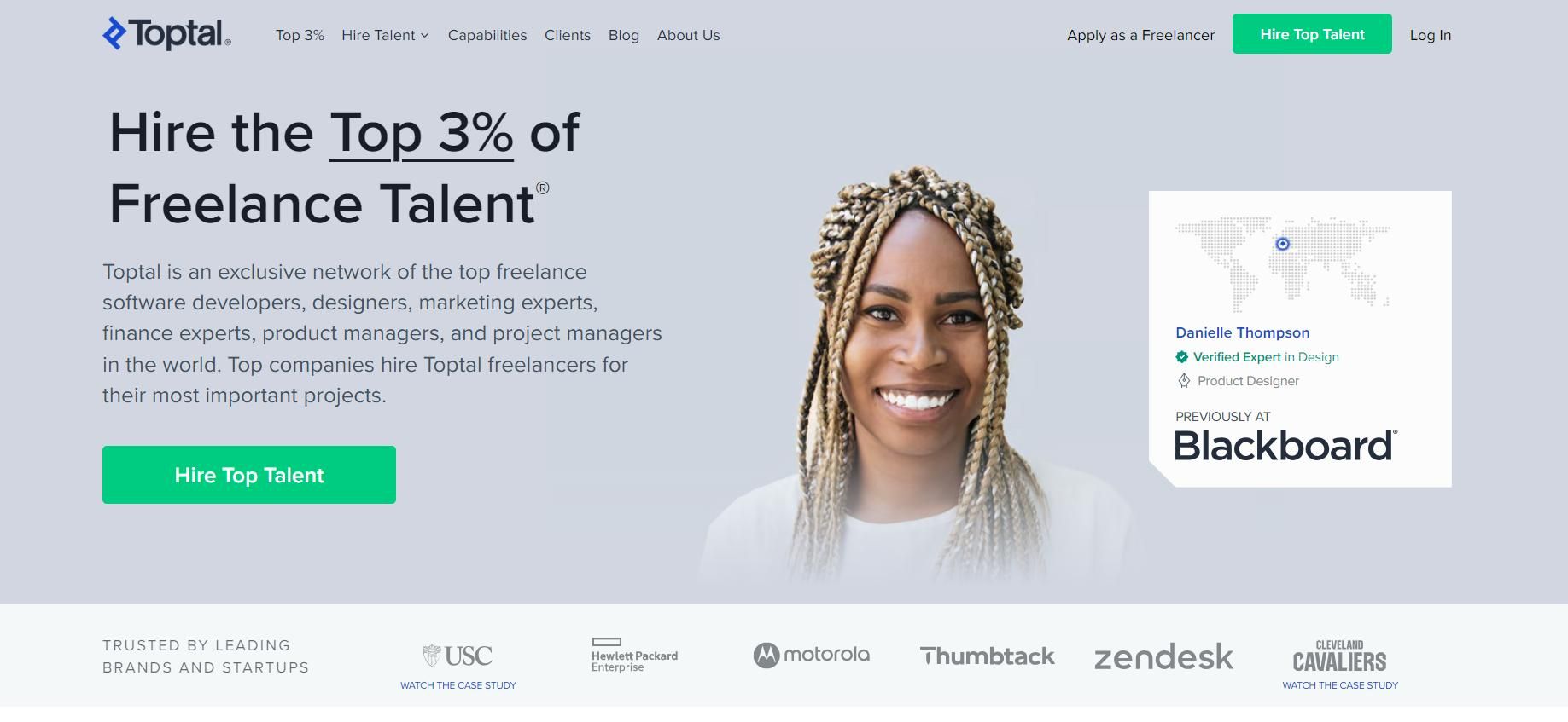 Toptal freelancer website suggested by PayGlocal