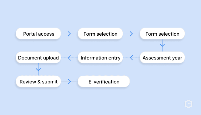 step-by-step filing process